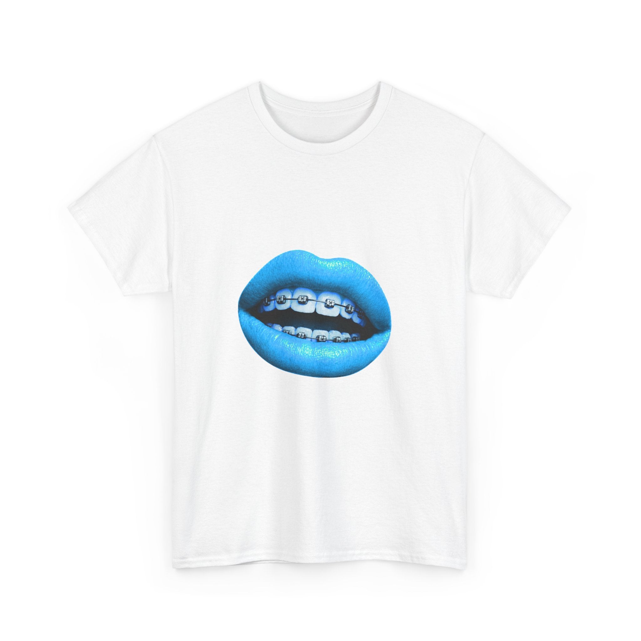 blue smile tee