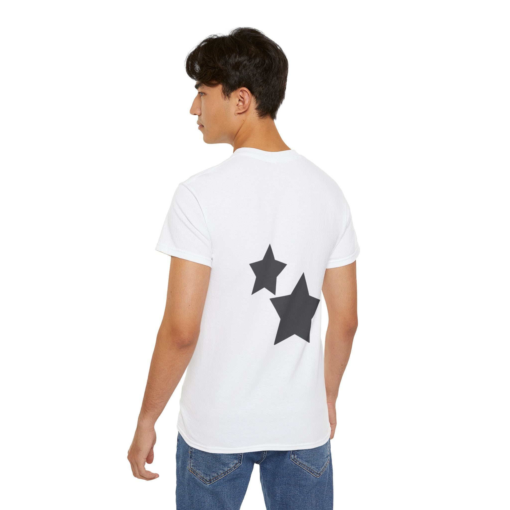 Star Graphic T‑Shirt — Minimal Black Stars Tee