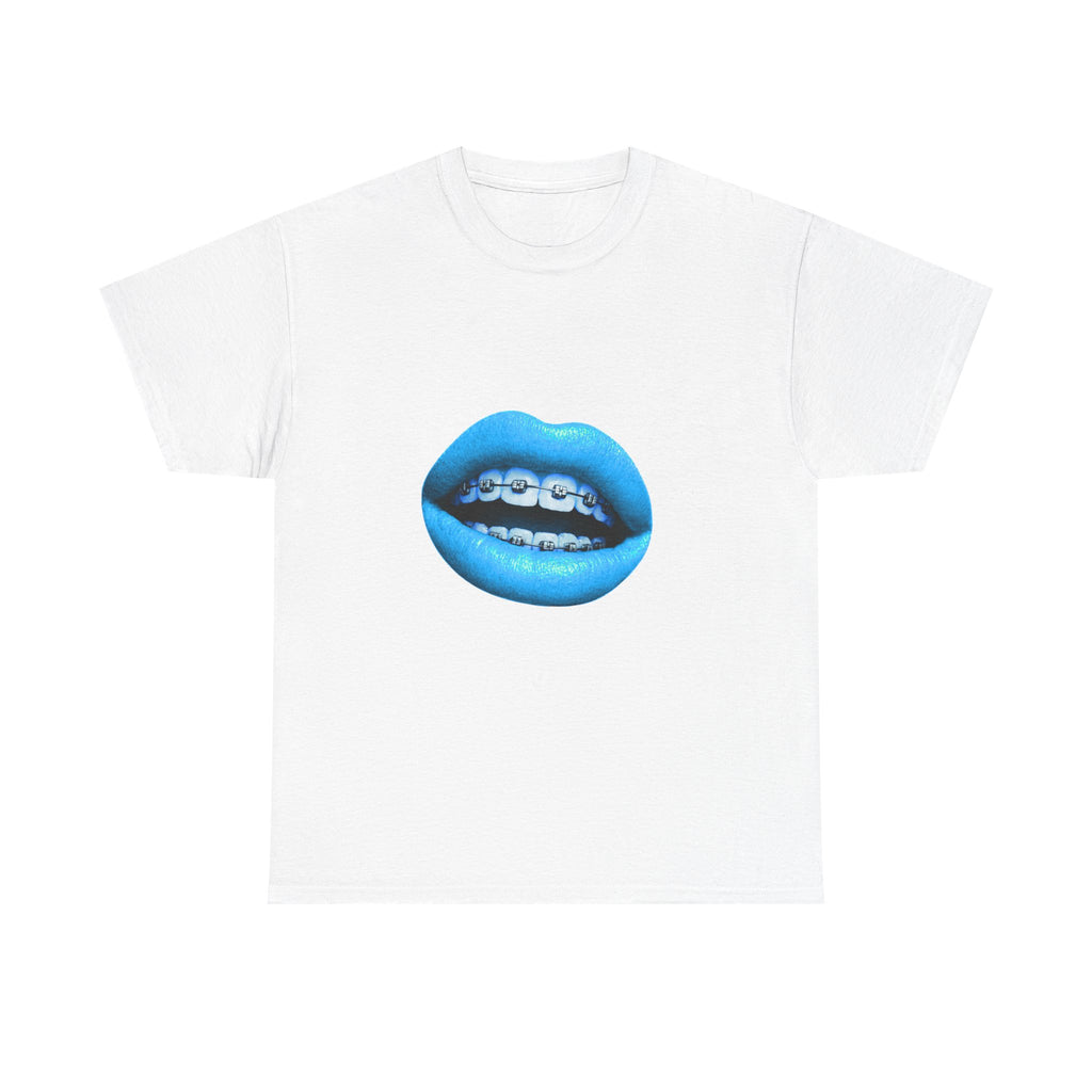 blue smile tee