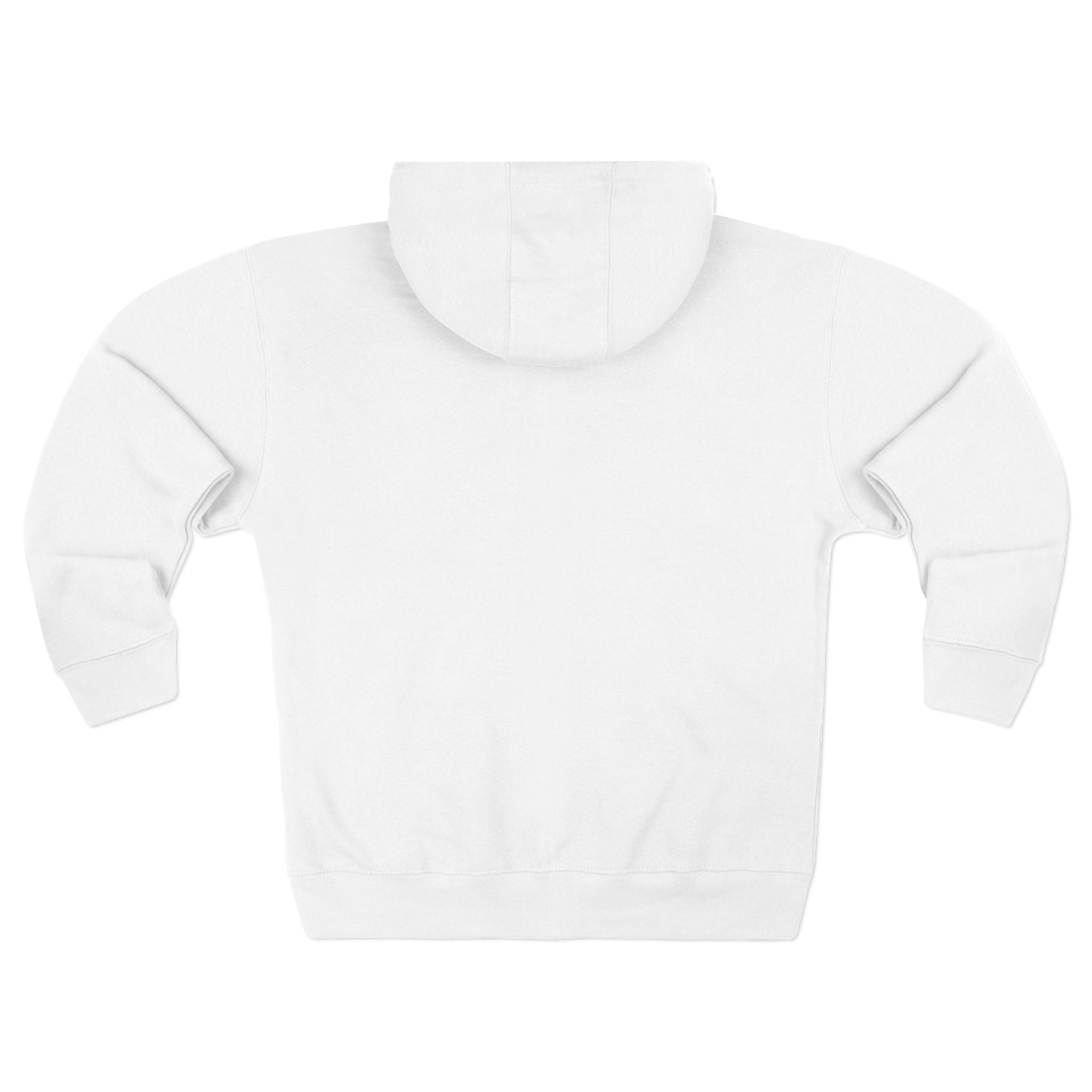 ST Logo Zip Hoodie — Minimalist Star Graphic Full-Zip Hooded Sweatshirt