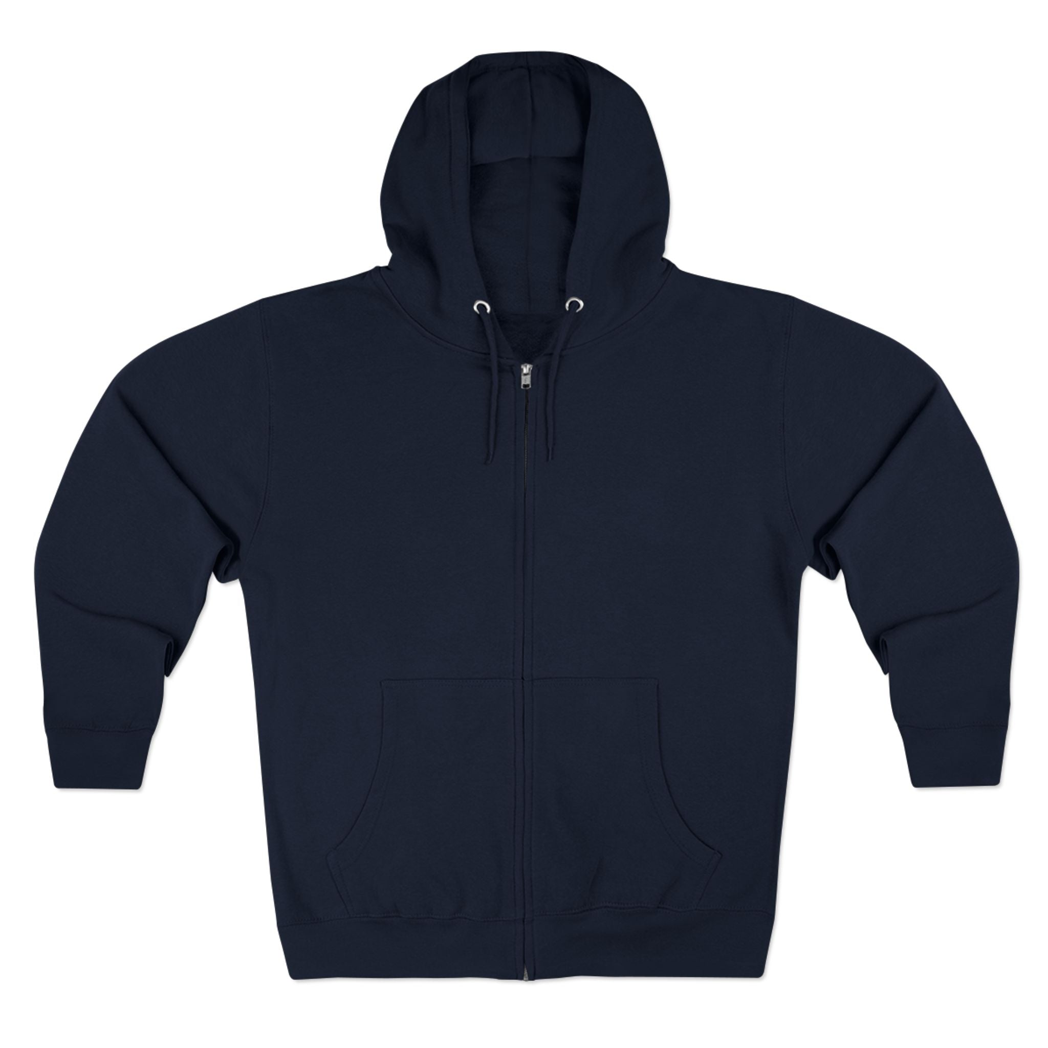 Plain White, Black, and Navy Zip Hoodie