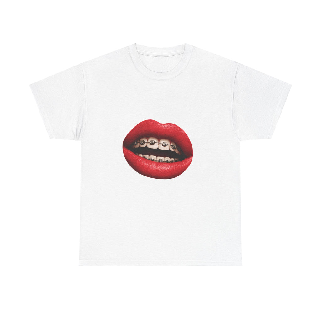 Red smile tee