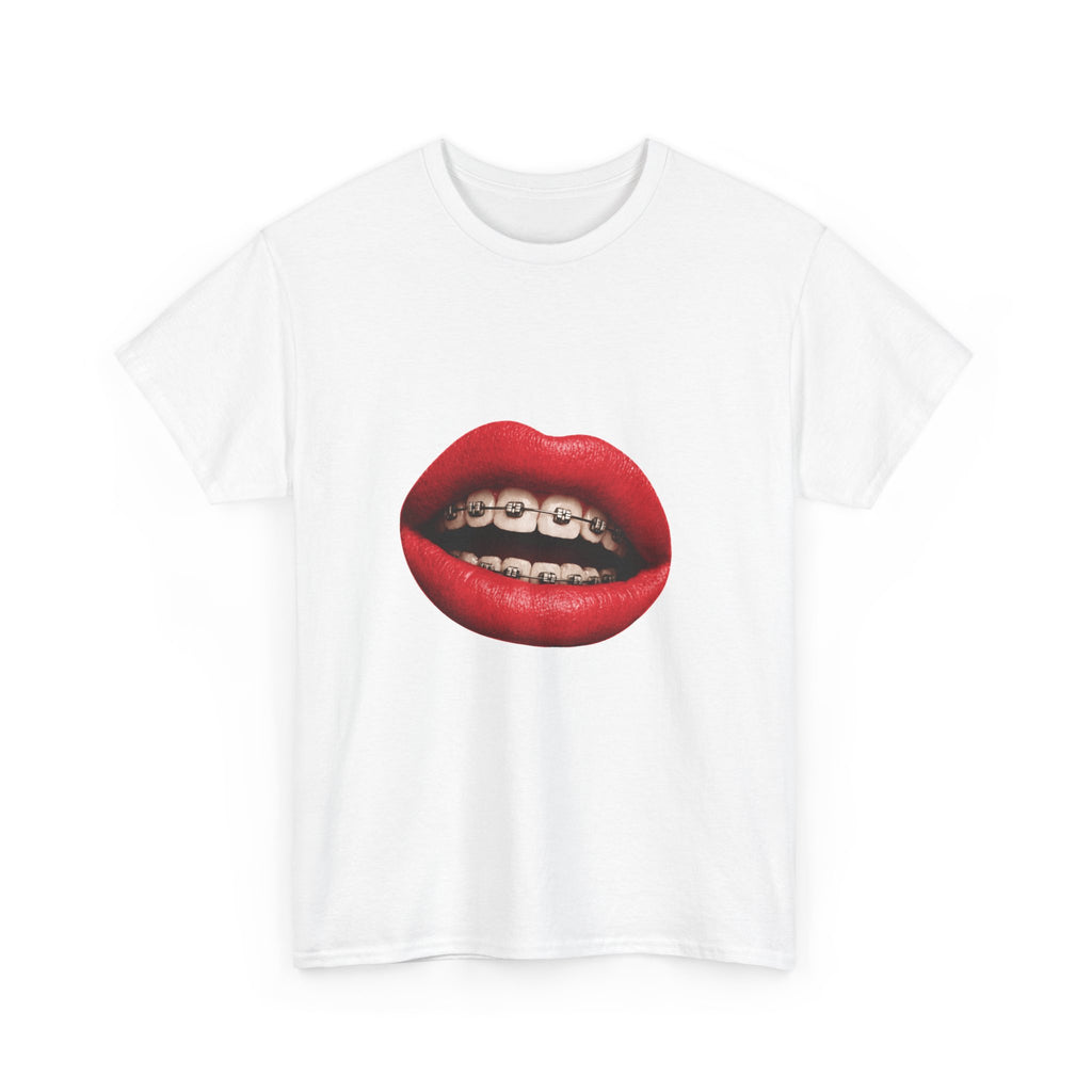 Red smile tee