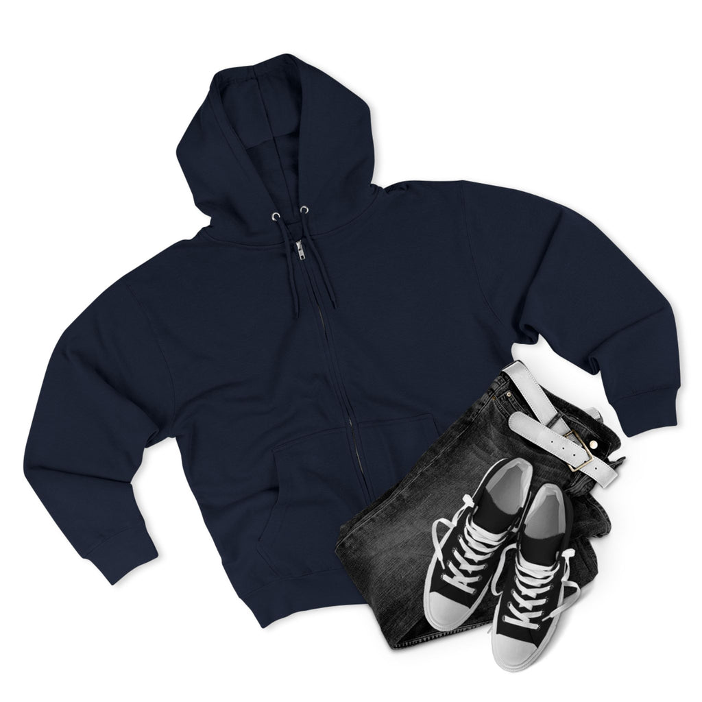 Plain White, Black, and Navy Zip Hoodie