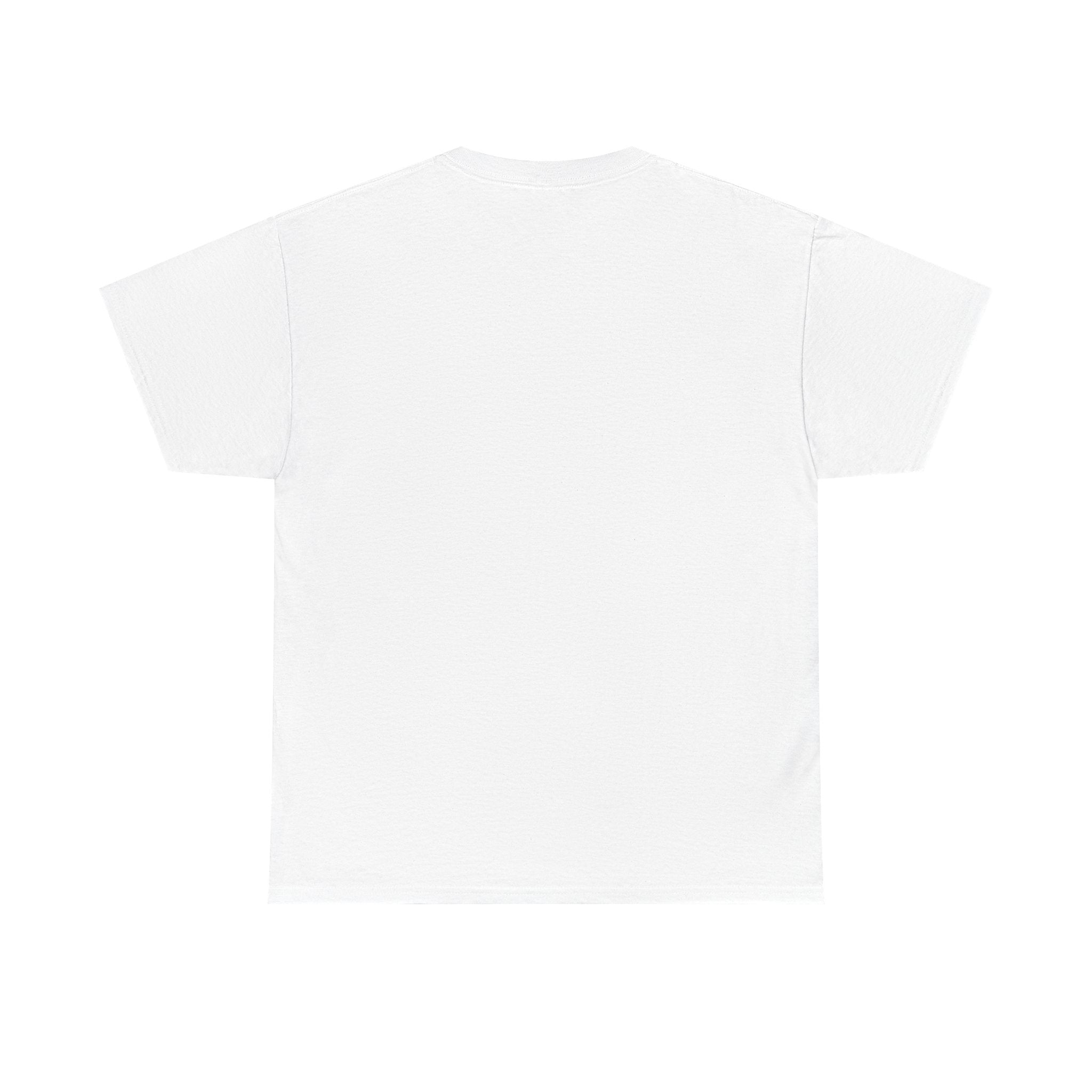 Red and blue smile tee